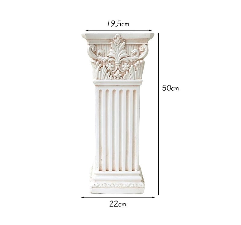 THE GWEN FLORAL PEDESTALS AND URNS SET