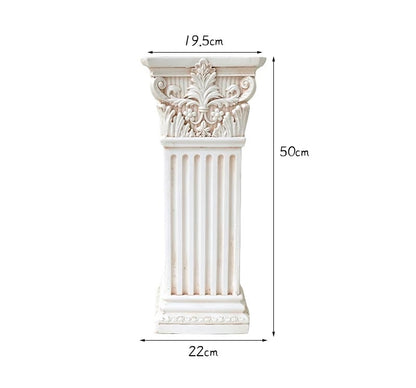 THE ELLE FLORAL PEDESTALS AND URNS SET