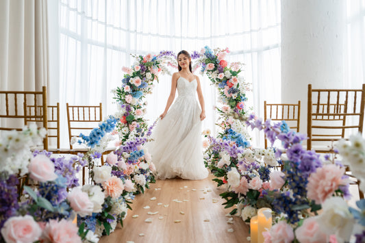 THE LEIA AISLE FLOWERS